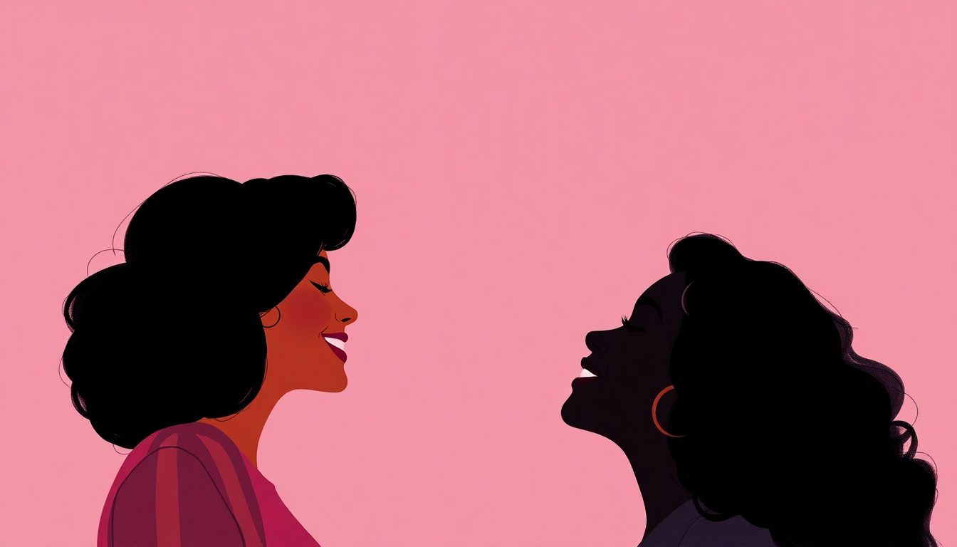 Fan-driven abstract illustration evoking the emotional arc of Why Do Fools Fall in Love by Diana Ross