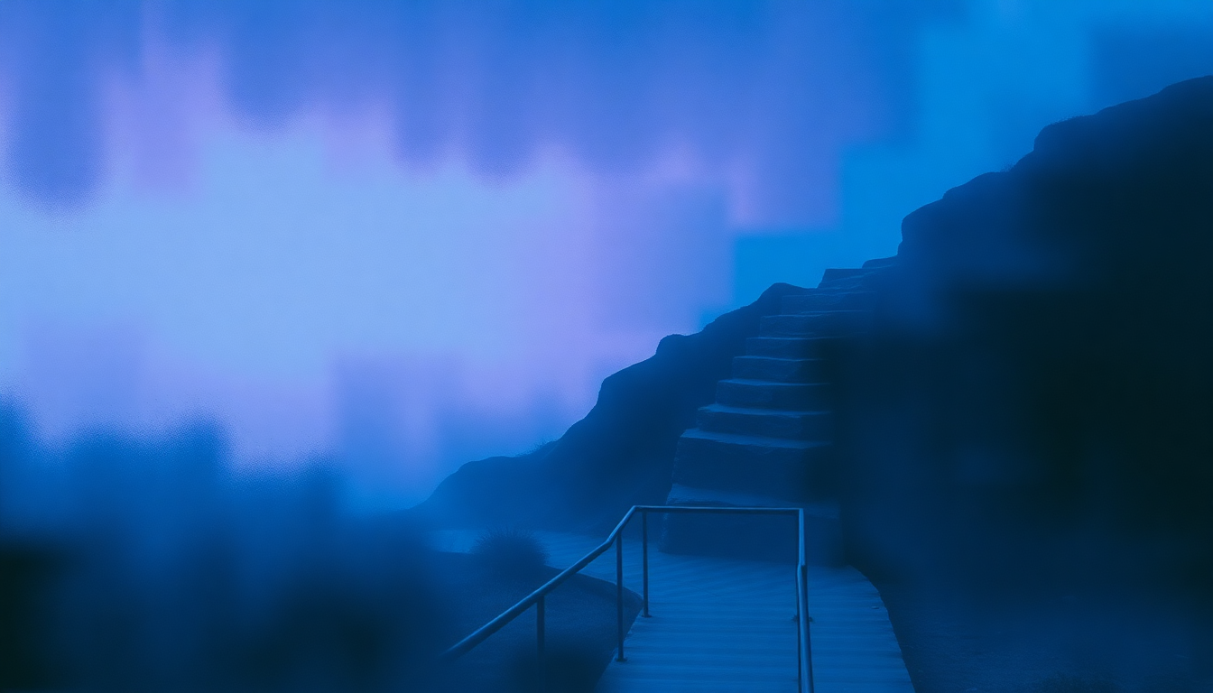 Fan-driven abstract illustration evoking the emotional arc of Wild in Blue by Suicide