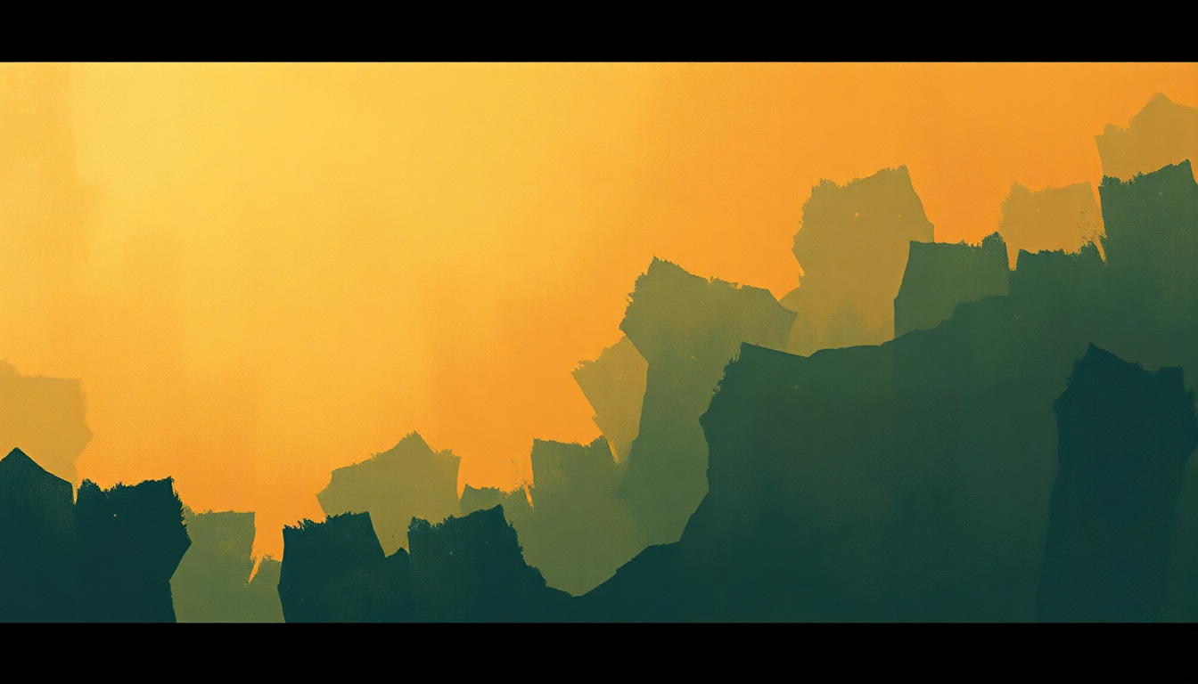 Fan-driven abstract illustration evoking the emotional arc of Wild Is the Wind by Nina Simone