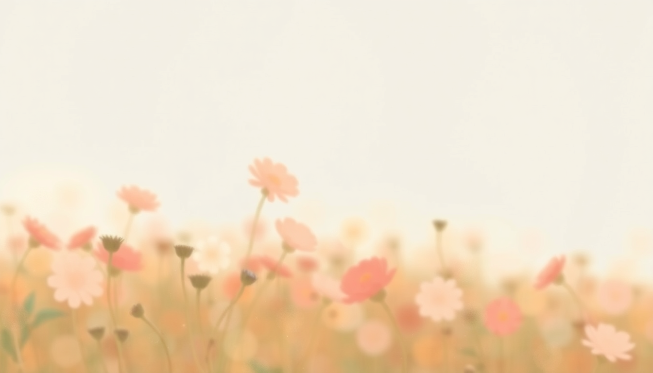 Fan-driven abstract illustration evoking the emotional arc of Wildflowers by Soccer Mommy
