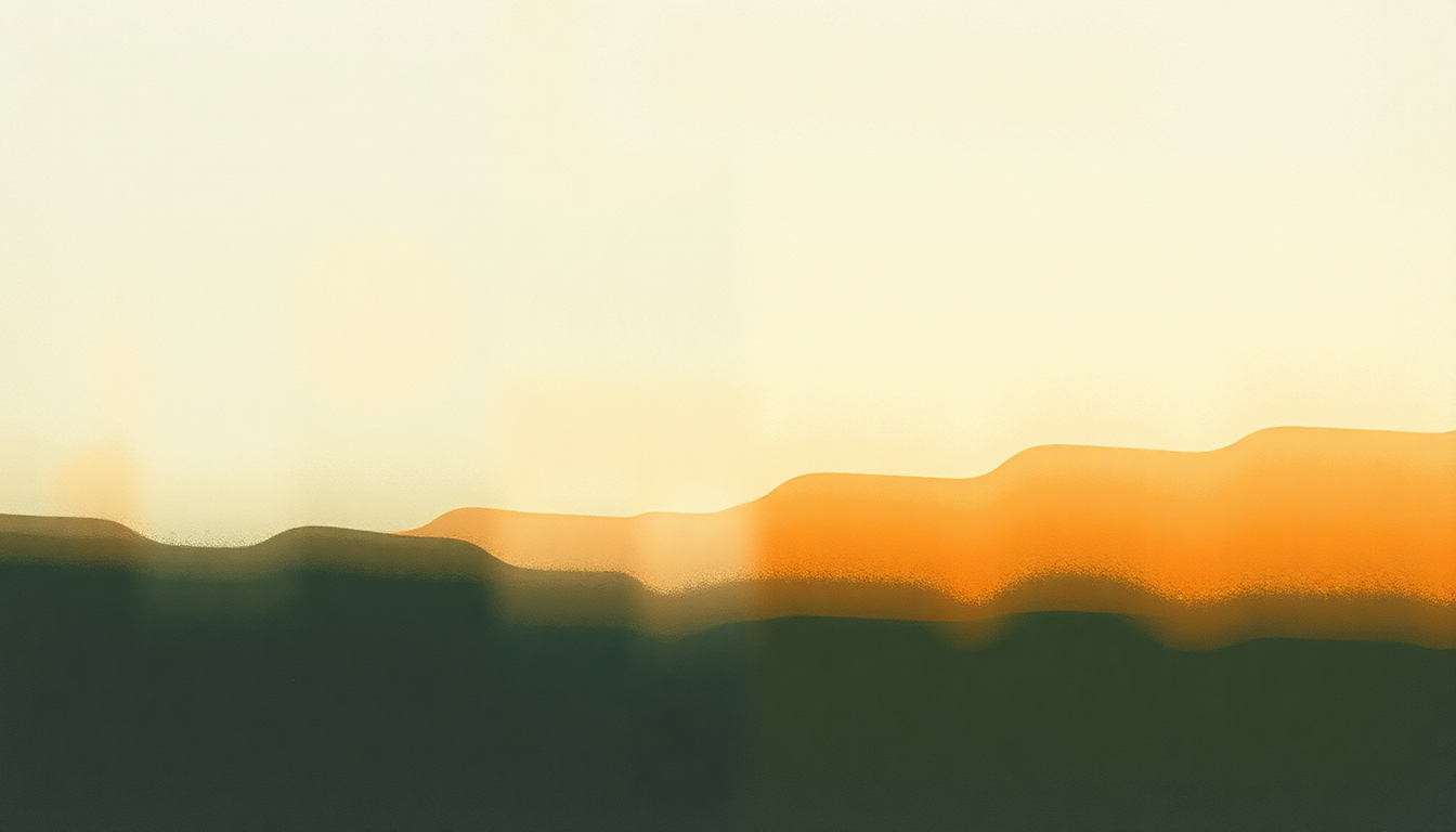 Fan-driven abstract illustration evoking the emotional arc of Will Do by TV on the Radio
