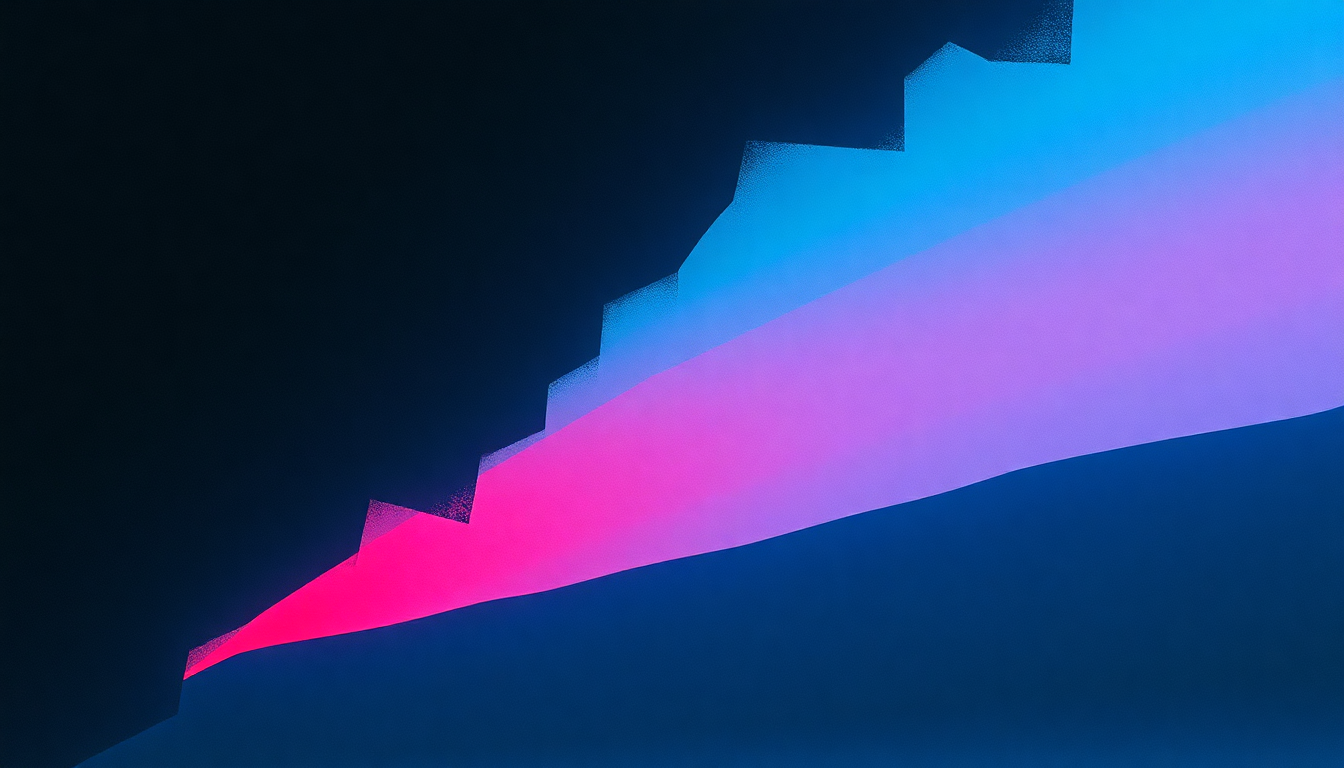 Fan-driven abstract illustration evoking the emotional arc of Winter Kills by Yazoo