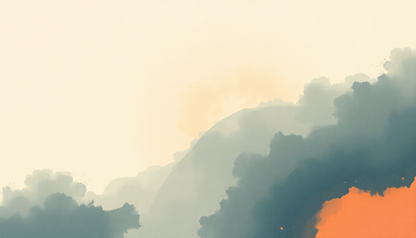 Fan-driven abstract illustration evoking the emotional arc of Woman Like Me by Adele