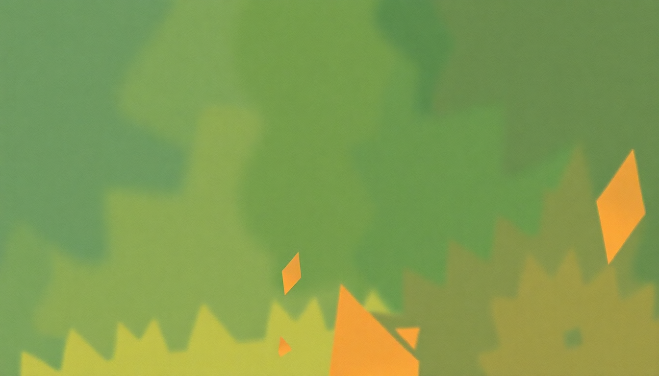 Fan-driven abstract illustration evoking the emotional arc of Woody'n You by Dizzy Gillespie