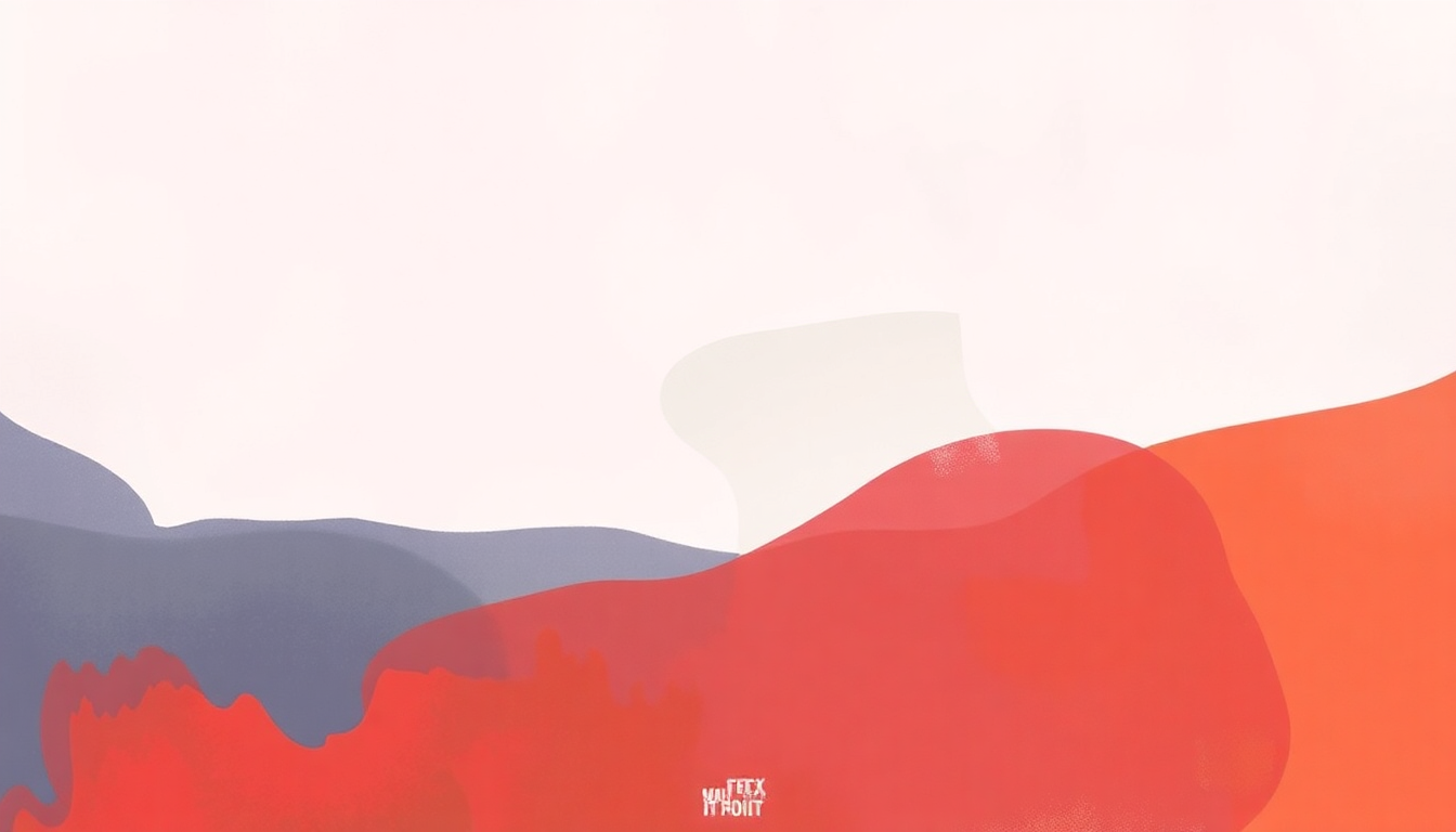 Fan-driven abstract illustration evoking the emotional arc of Work Out by J. Cole