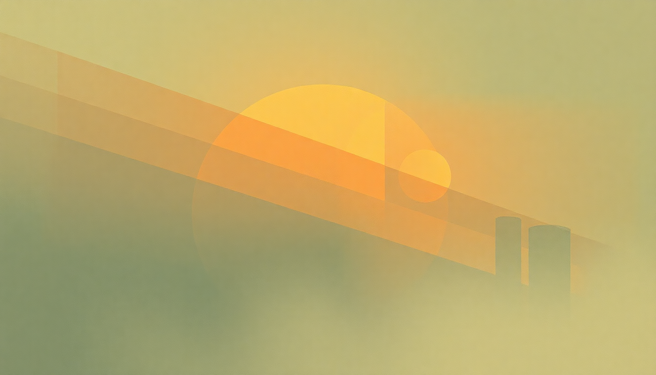 Fan-driven abstract illustration evoking the emotional arc of World Without Tears by Lucinda Williams