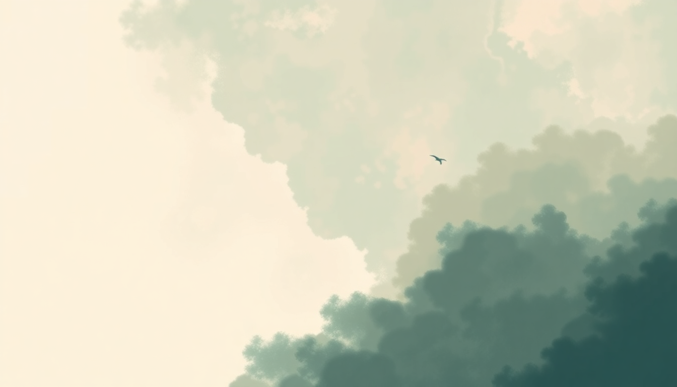 Fan-driven abstract illustration evoking the emotional arc of II. Worldstar by Childish Gambino