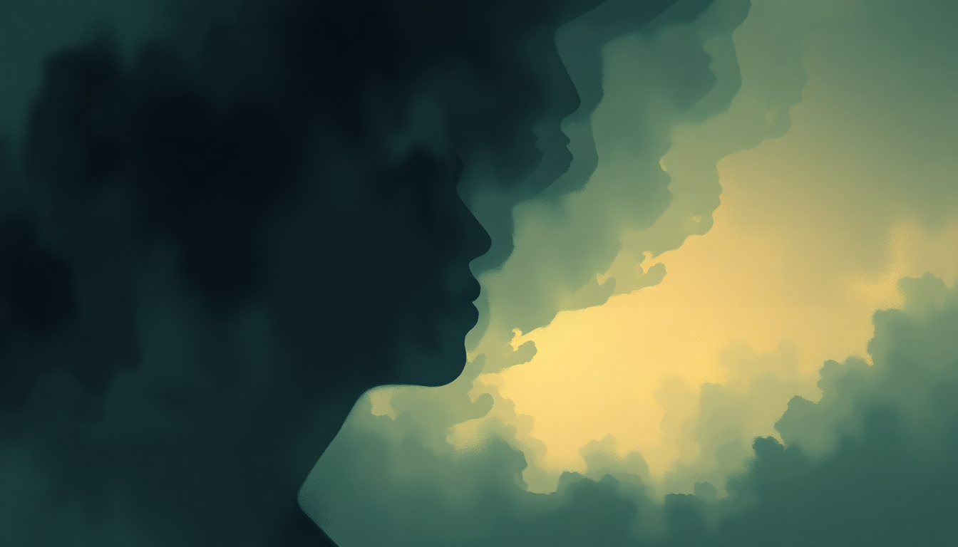 Fan-driven abstract illustration evoking the emotional arc of Worst Behavior by Drake