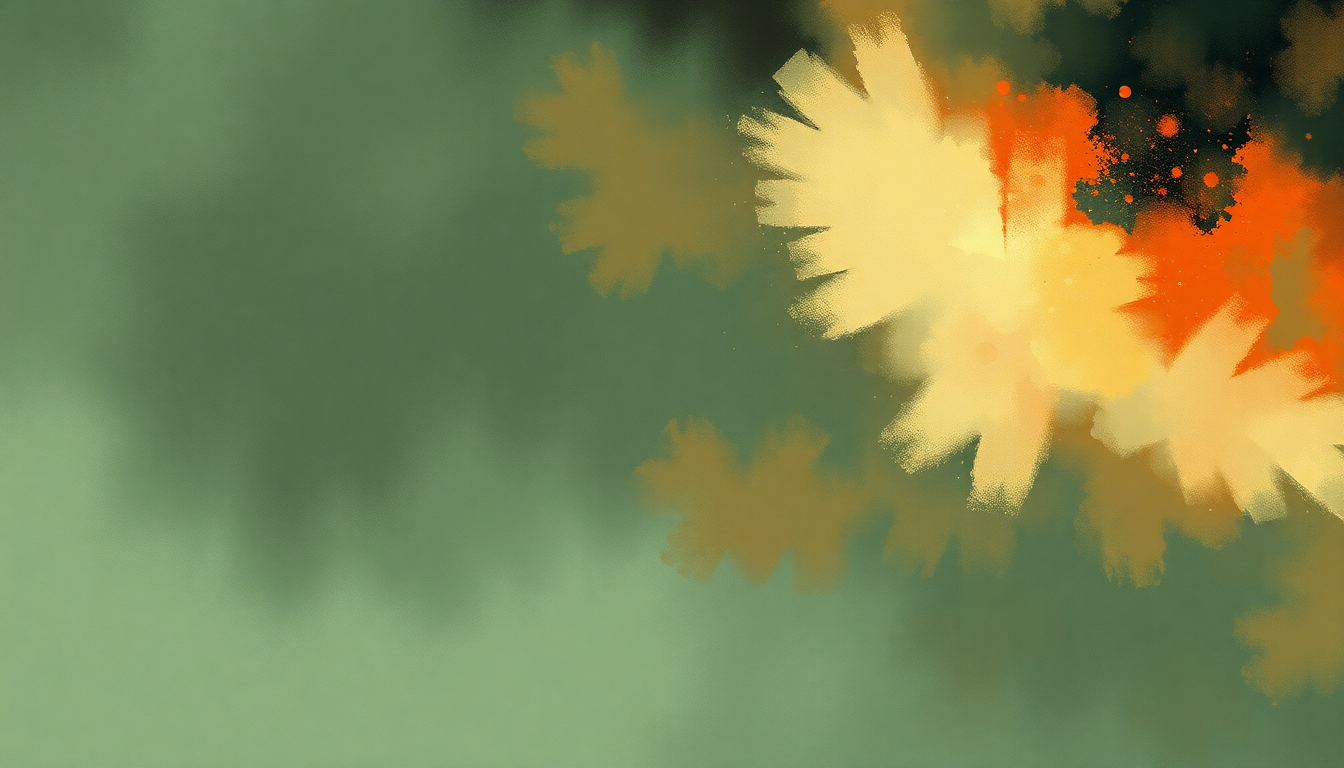 Fan-driven abstract illustration evoking the emotional arc of Wrists of Kings by Isis