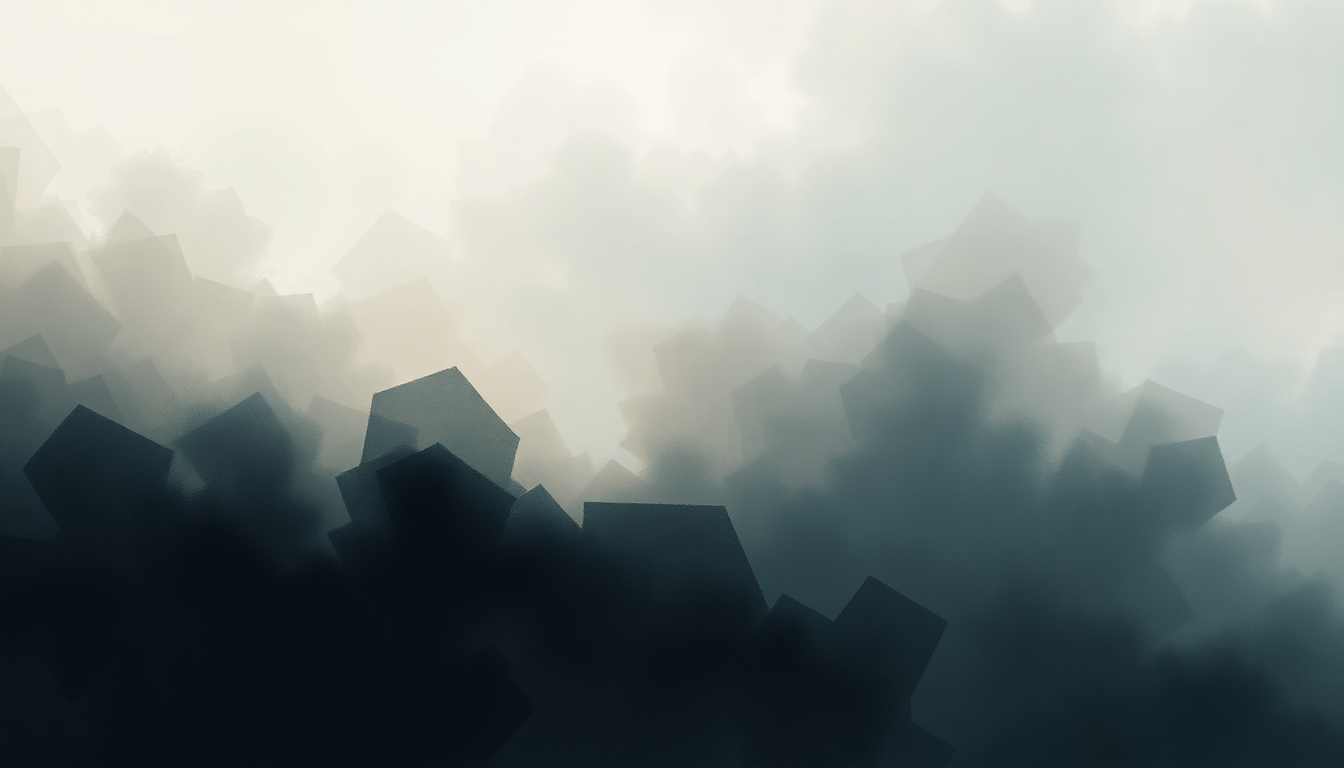 Fan-driven abstract illustration evoking the emotional arc of XXX. by Kendrick Lamar