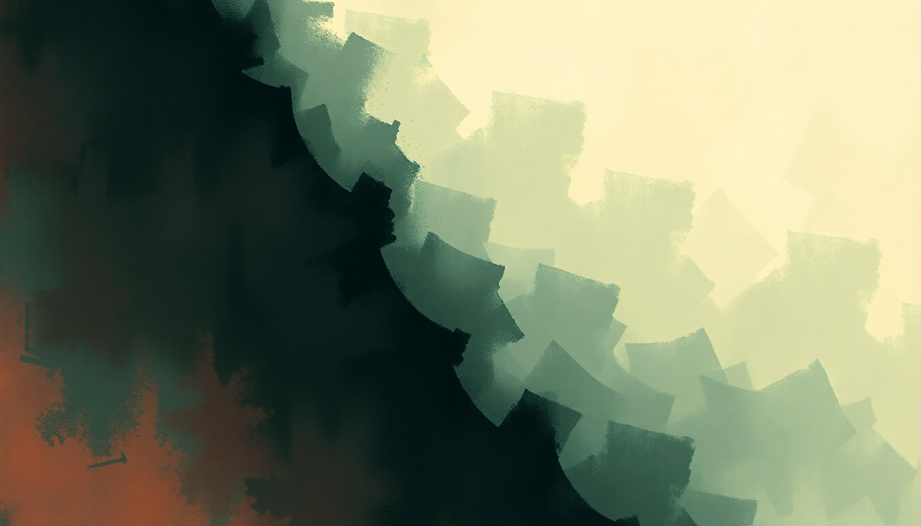 Fan-driven abstract illustration evoking the emotional arc of Ya No Hay Nadie Que Me Pueda Salvar by Luis Fonsi