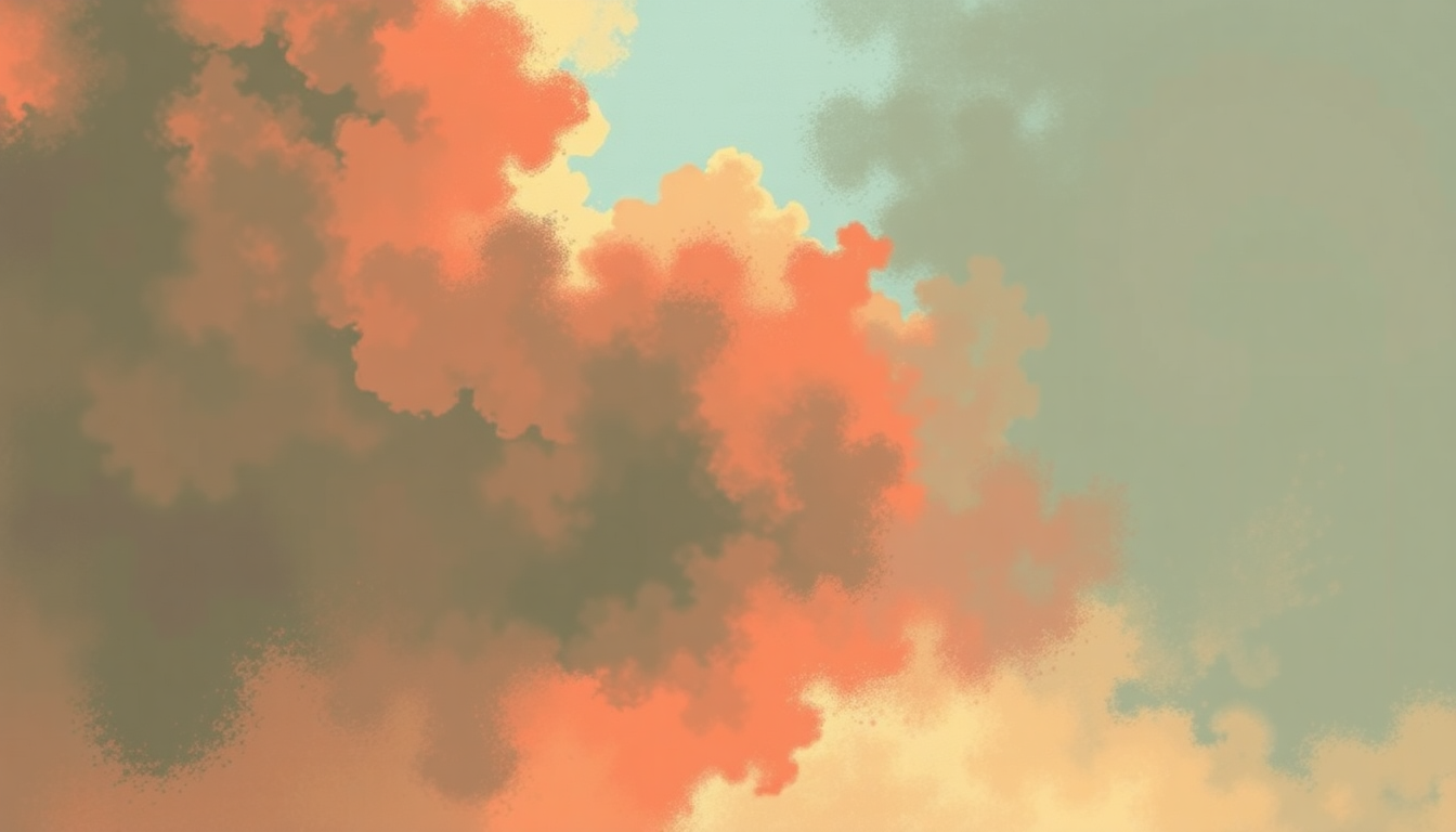 Fan-driven abstract illustration evoking the emotional arc of Yeah by LCD Soundsystem