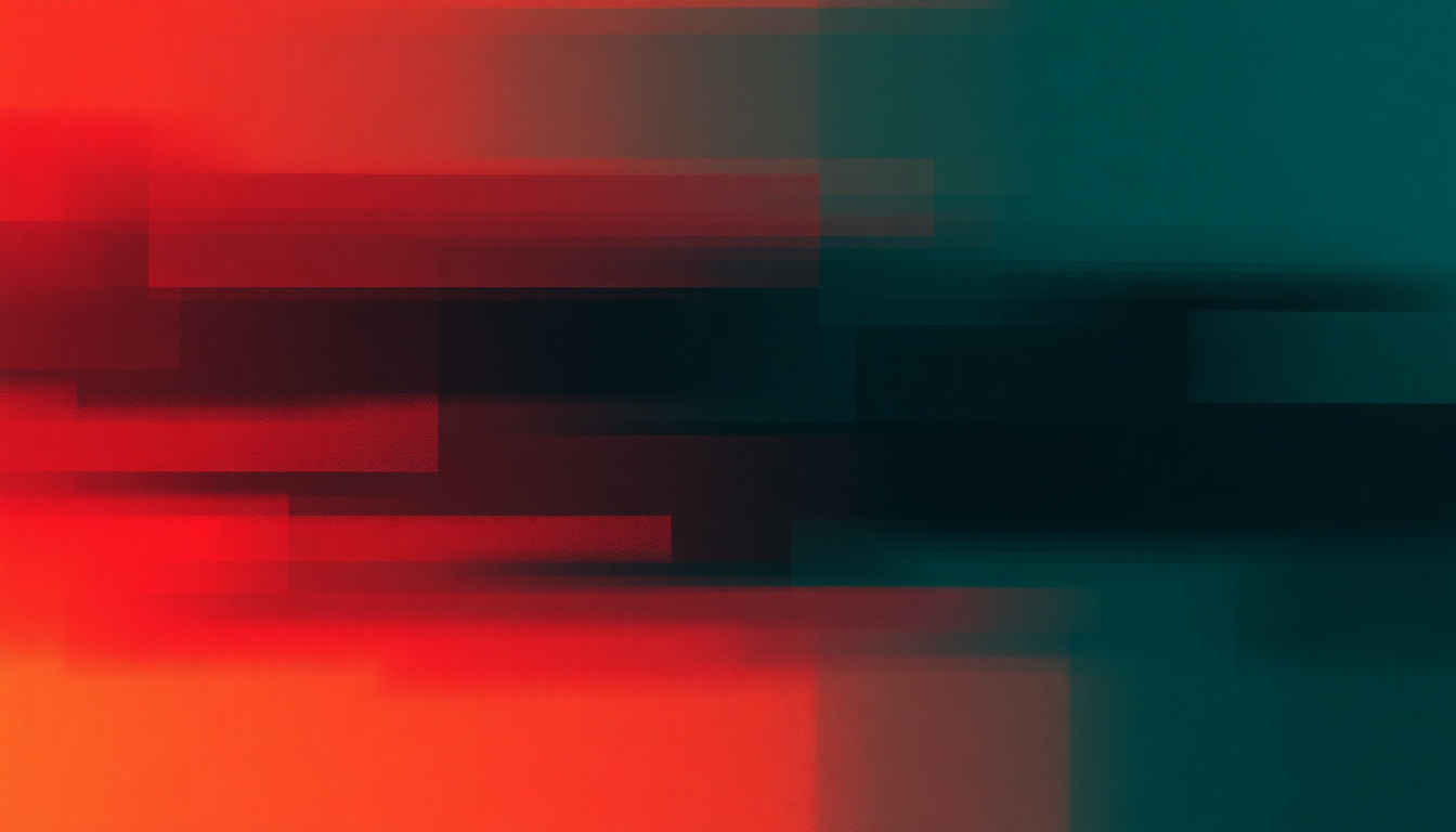 Fan-driven abstract illustration evoking the emotional arc of Year of the Knife by Tears for Fears