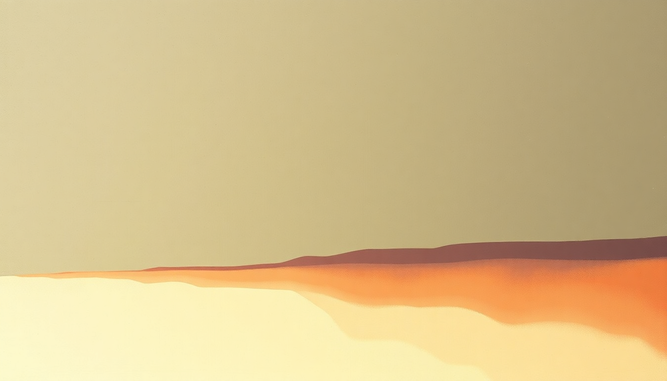 Fan-driven abstract illustration evoking the emotional arc of Yes I'm Changing by Tame Impala