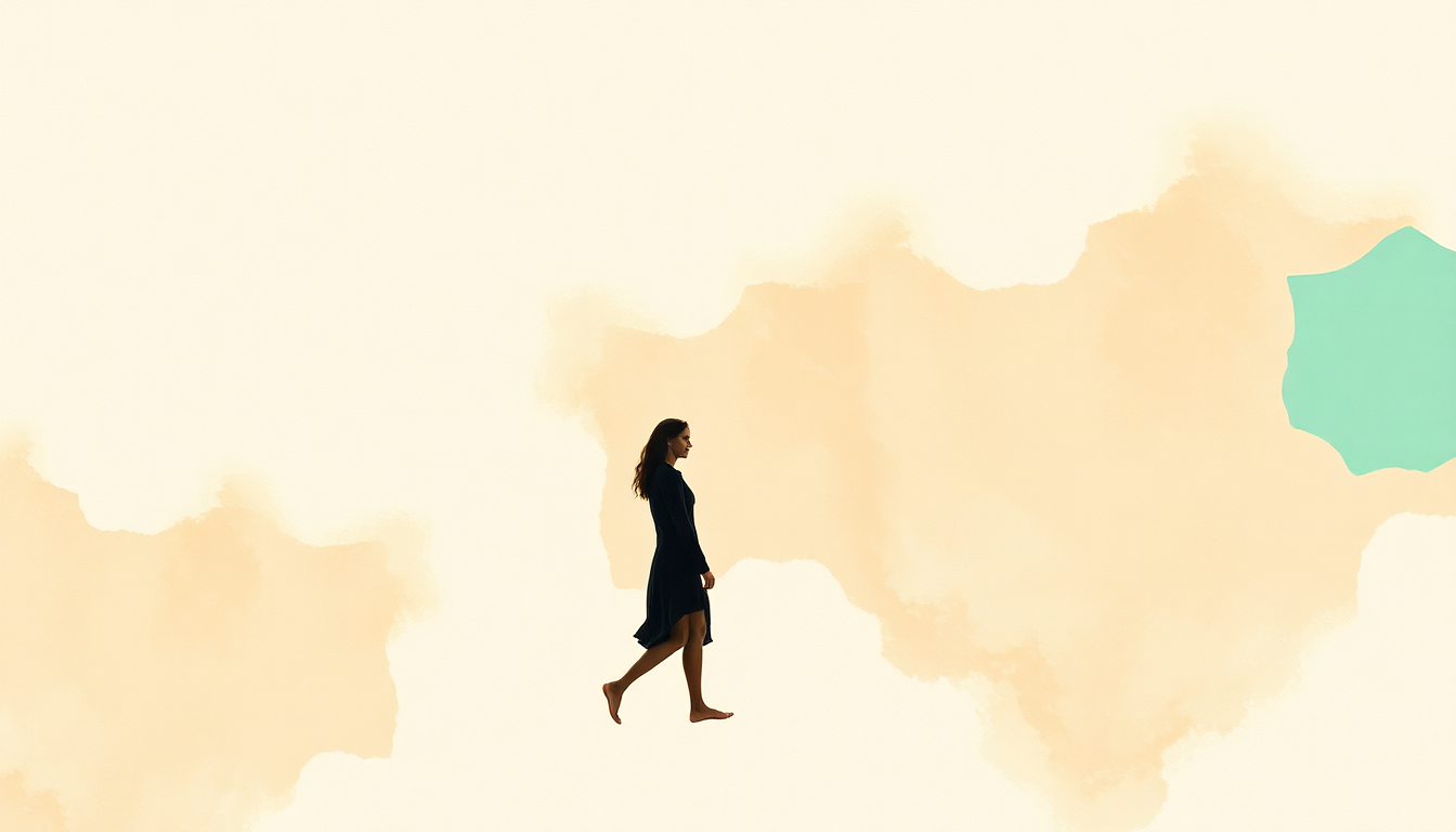Fan-driven abstract illustration evoking the emotional arc of You & Me by Disclosure