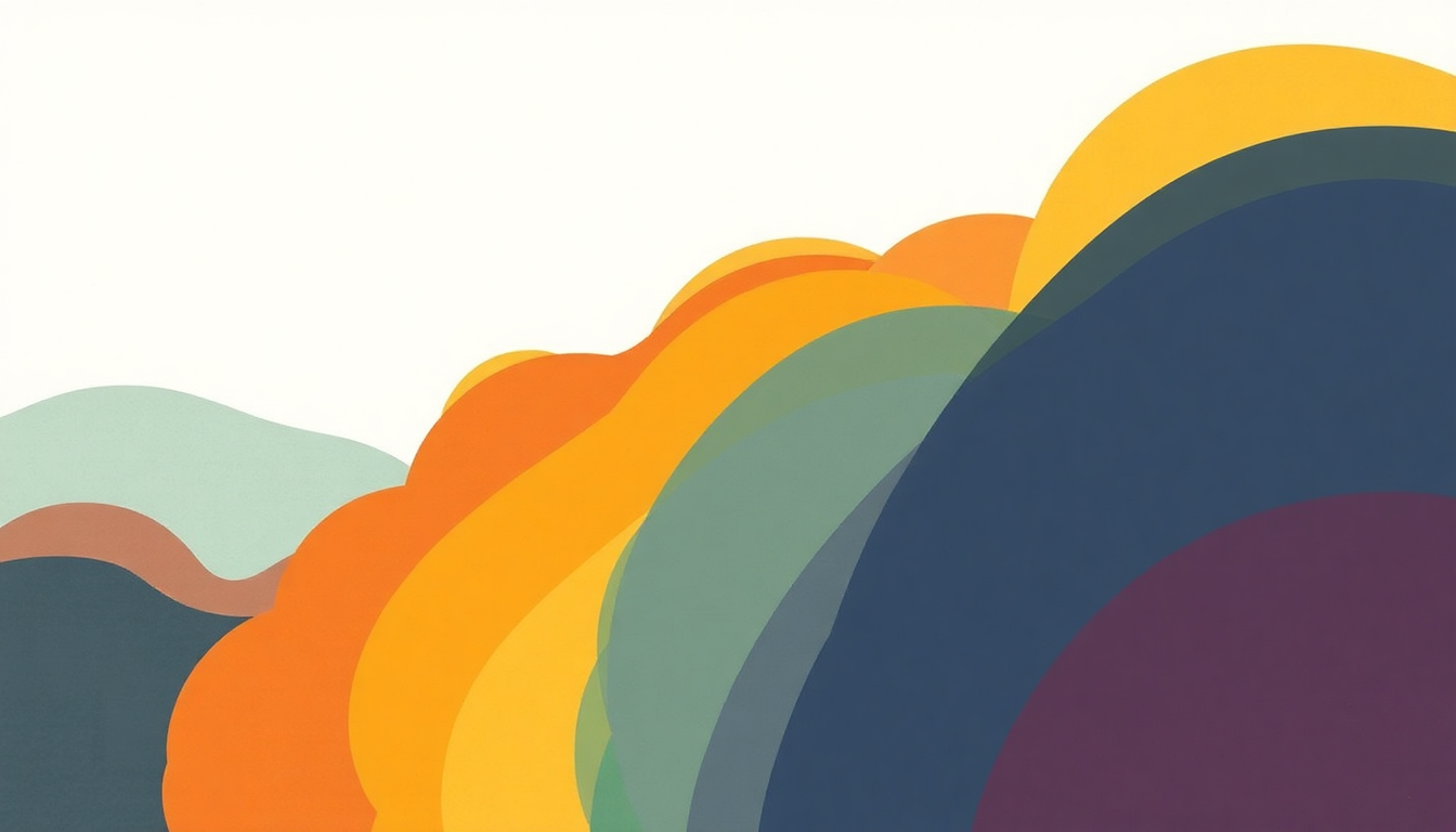 Fan-driven abstract illustration evoking the emotional arc of You Are the Music by Brass Construction
