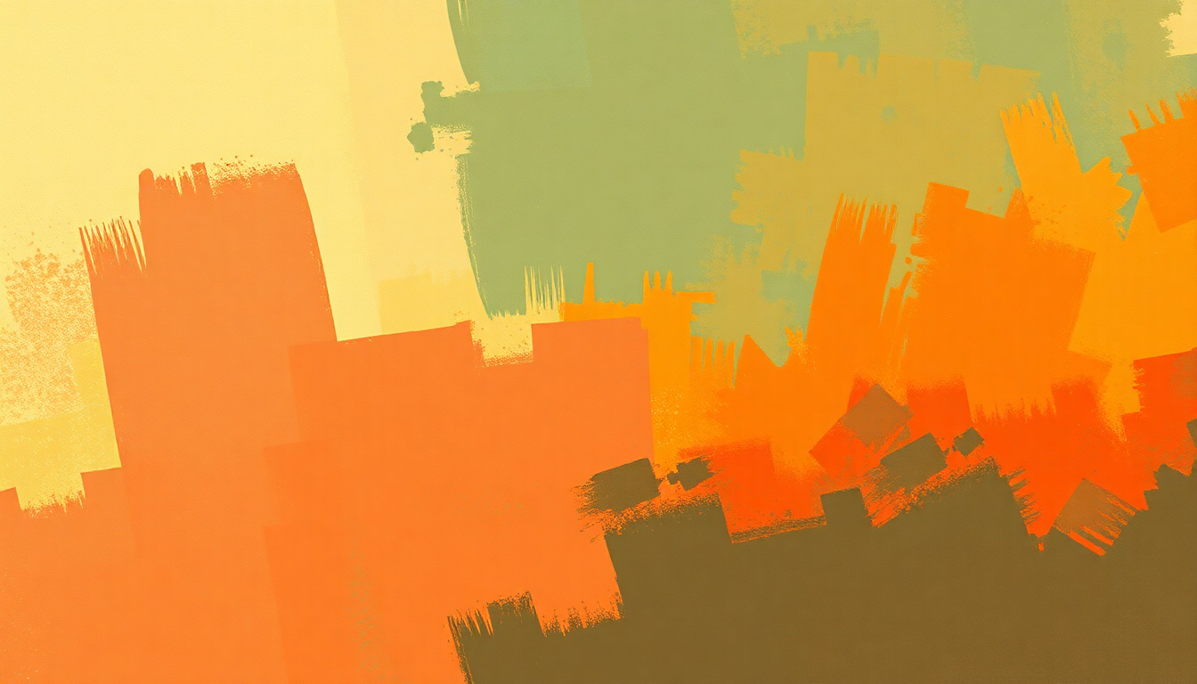 Fan-driven abstract illustration evoking the emotional arc of You Can Get It If You Really Want by Jimmy Cliff
