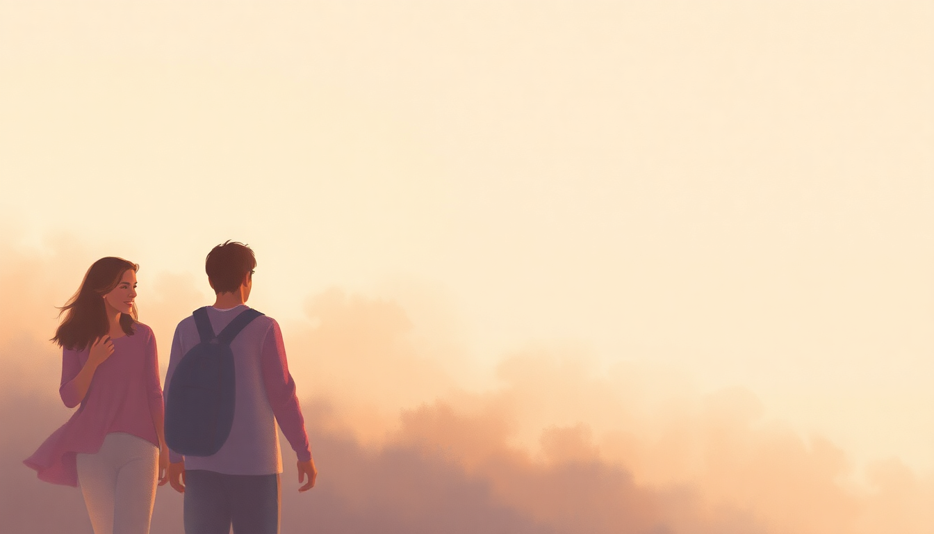 Fan-driven abstract illustration evoking the emotional arc of You Don't Have to Be Alone by NSYNC