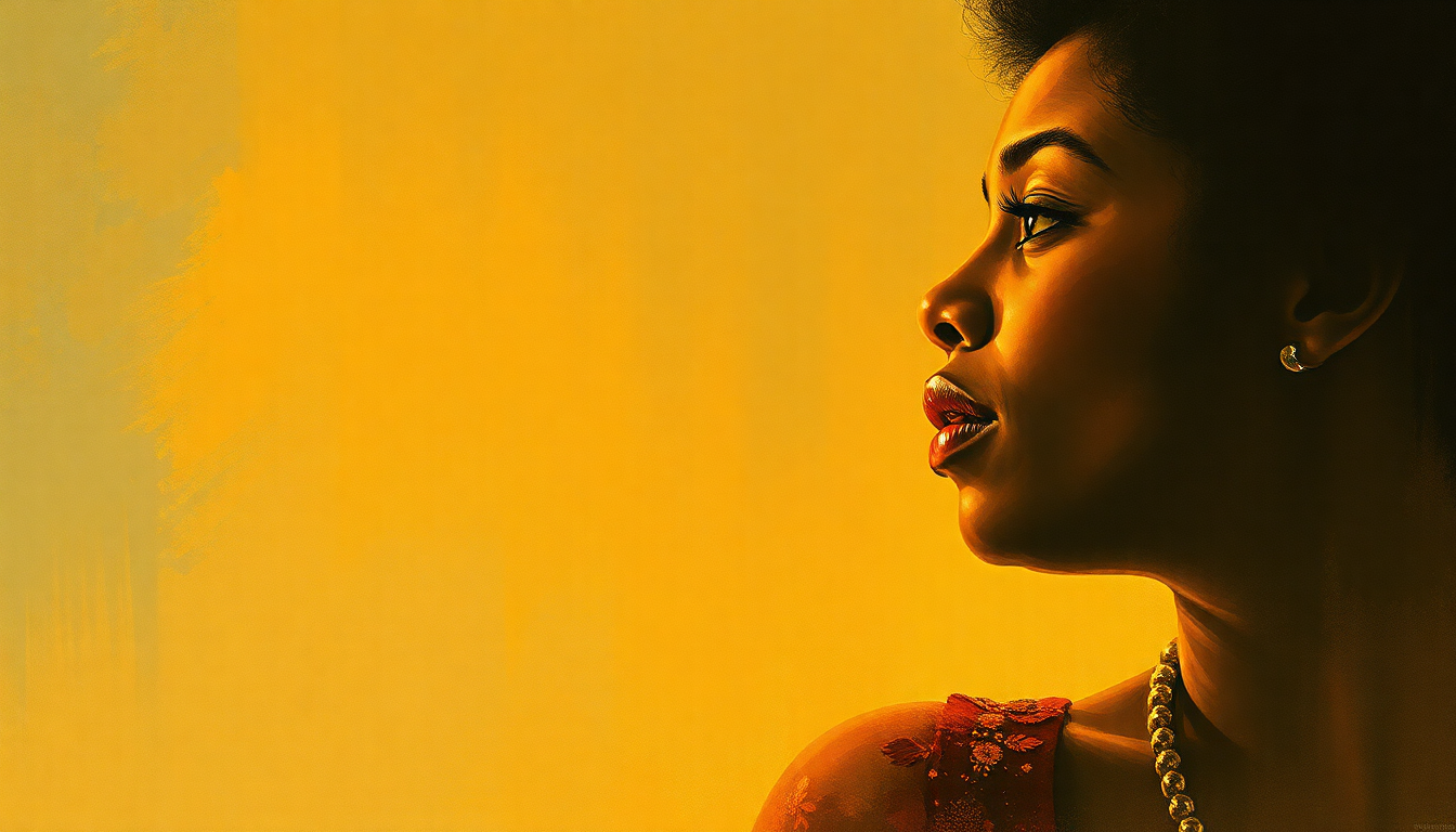 Fan-driven abstract illustration evoking the emotional arc of You Make Me Feel Like a Natural Woman by Aretha Franklin