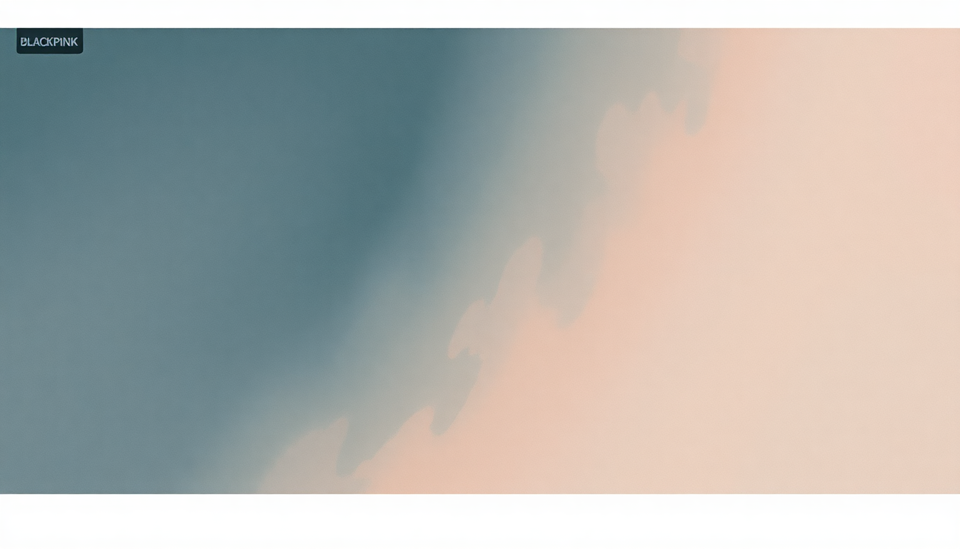 Fan-driven abstract illustration evoking the emotional arc of You Never Know by BLACKPINK