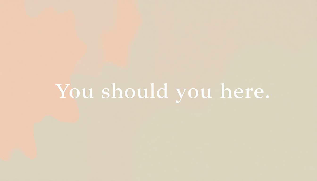 Fan-driven abstract illustration evoking the emotional arc of You Should Be Here by Kehlani