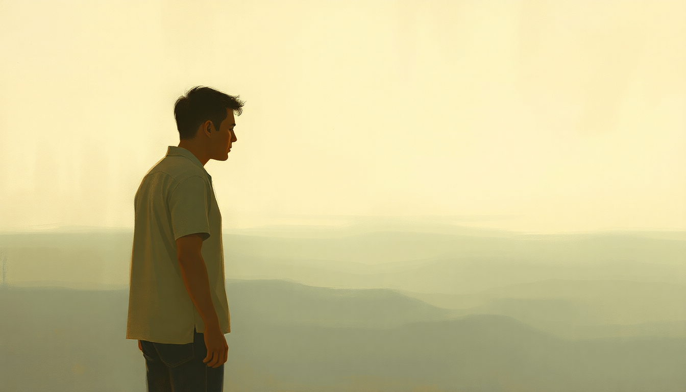 Fan-driven abstract illustration evoking the emotional arc of You Still Believe in Me by The Beach Boys