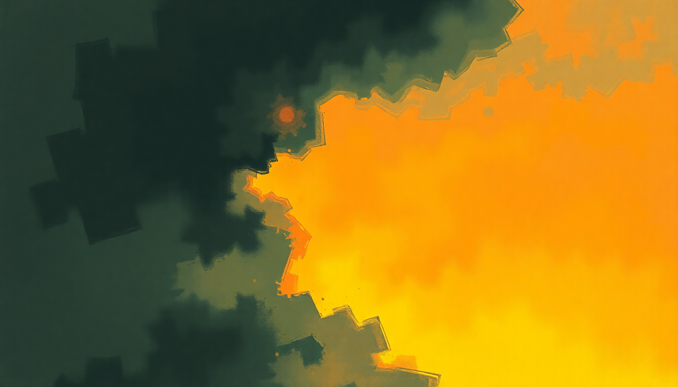 Fan-driven abstract illustration evoking the emotional arc of You Won't Change Me by Black Sabbath