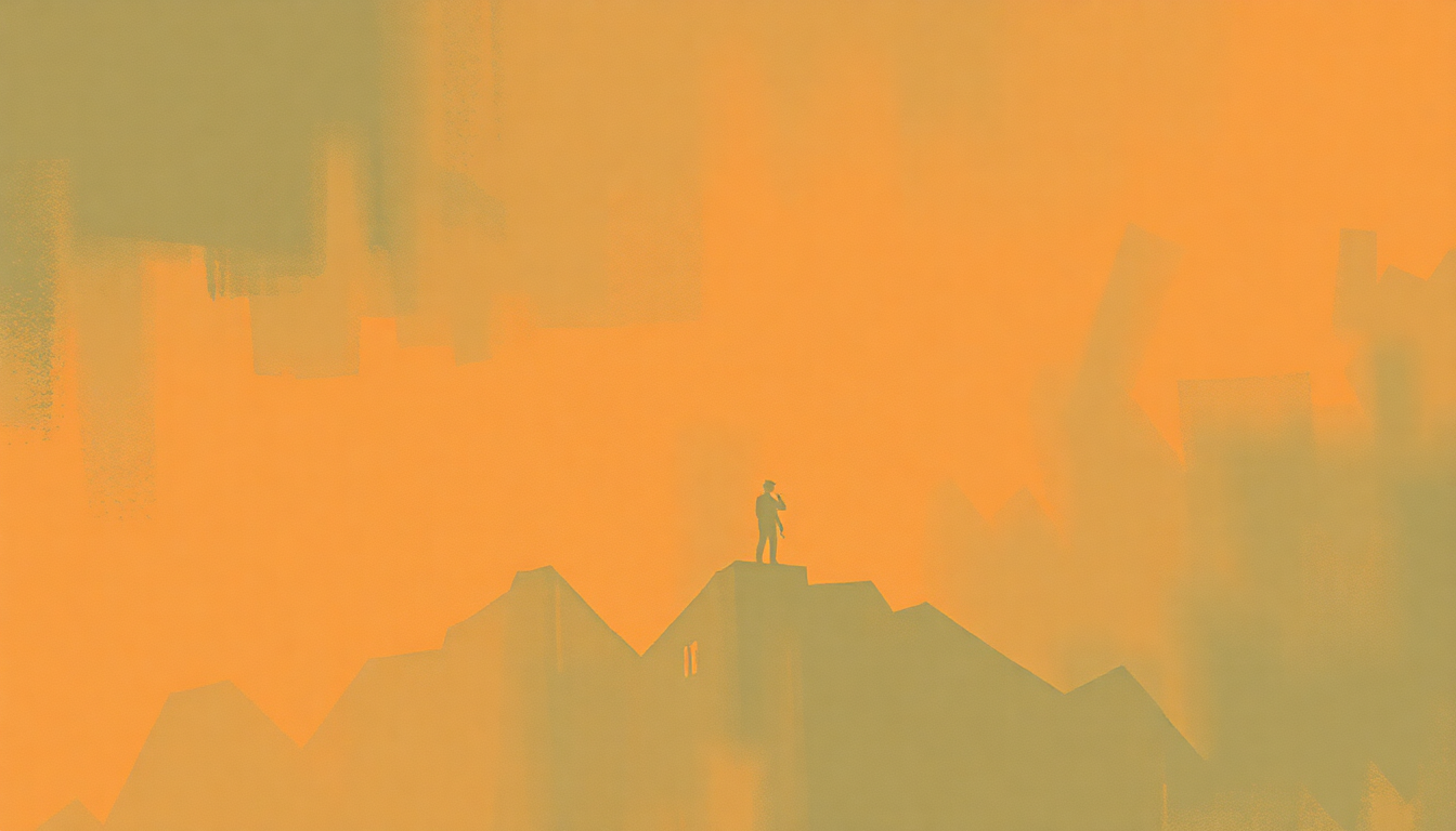 Fan-driven abstract illustration evoking the emotional arc of Young Blood by The Coasters