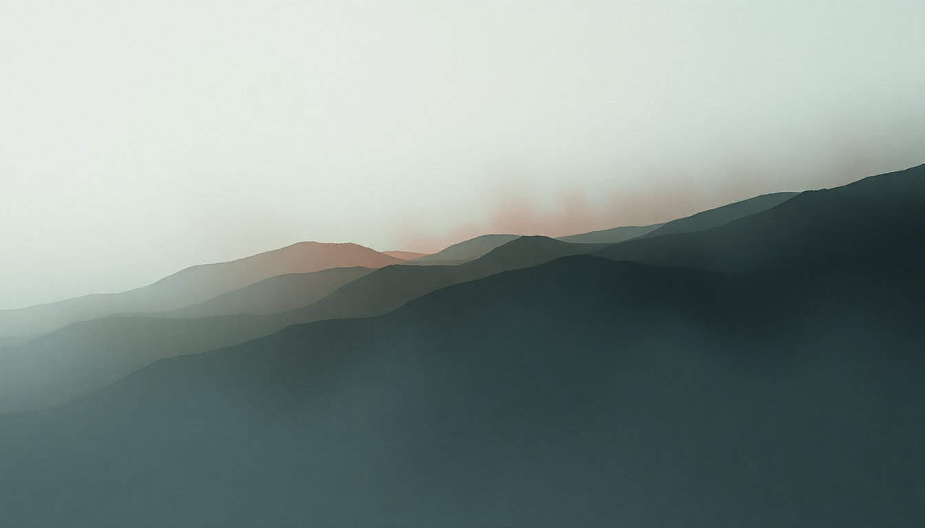 Fan-driven abstract illustration evoking the emotional arc of Young Death by Burial