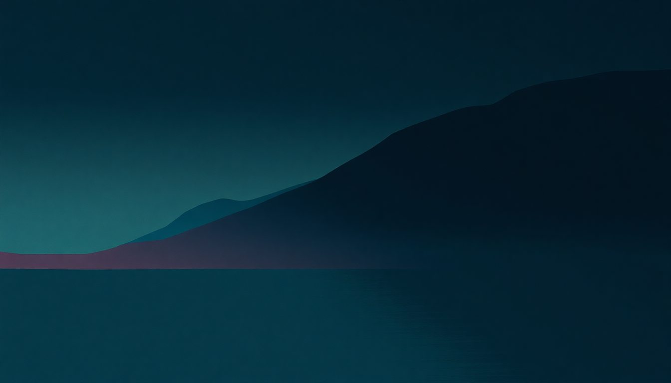 Fan-driven abstract illustration evoking the emotional arc of Your Silent Face by New Order