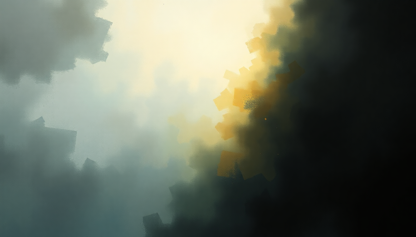 Fan-driven abstract illustration evoking the emotional arc of Your Time Has Come by Audioslave